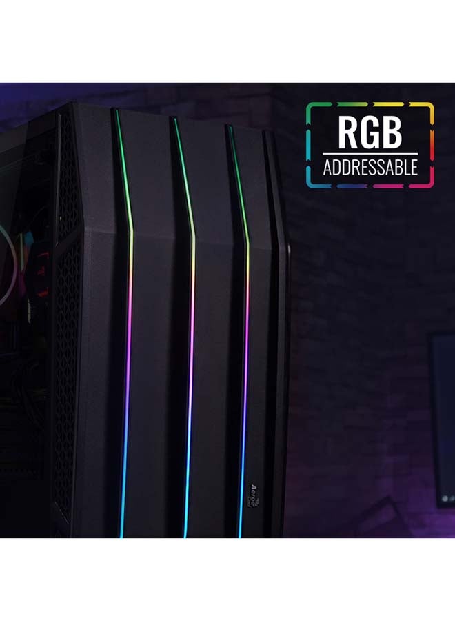 AeroCool - Klaw RGB MID Tower Case MultiColour - Image 1