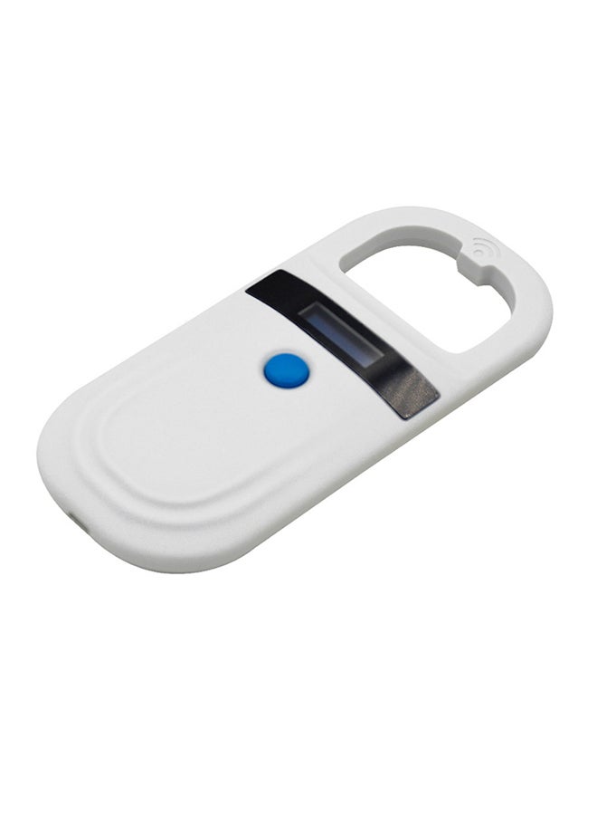 Rechargeable Pet Chip ID Scanner White 17.5x3.5x8.5cm - Image 1