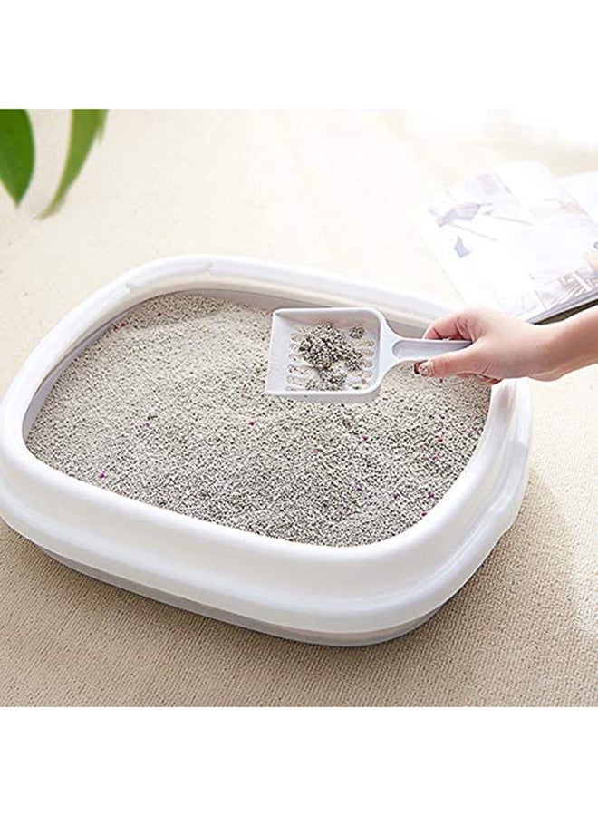 Generic - Cat Litter Box Grey 47x39x13cm - Image 1