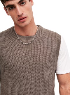 BlueAge Cable Knit Sweater Grey  - Image 3