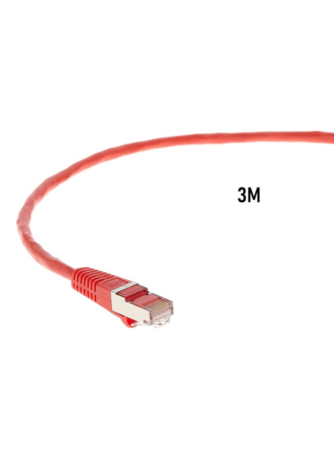 جي - كابل إيثرنت Cat6A أحمر - Image 1