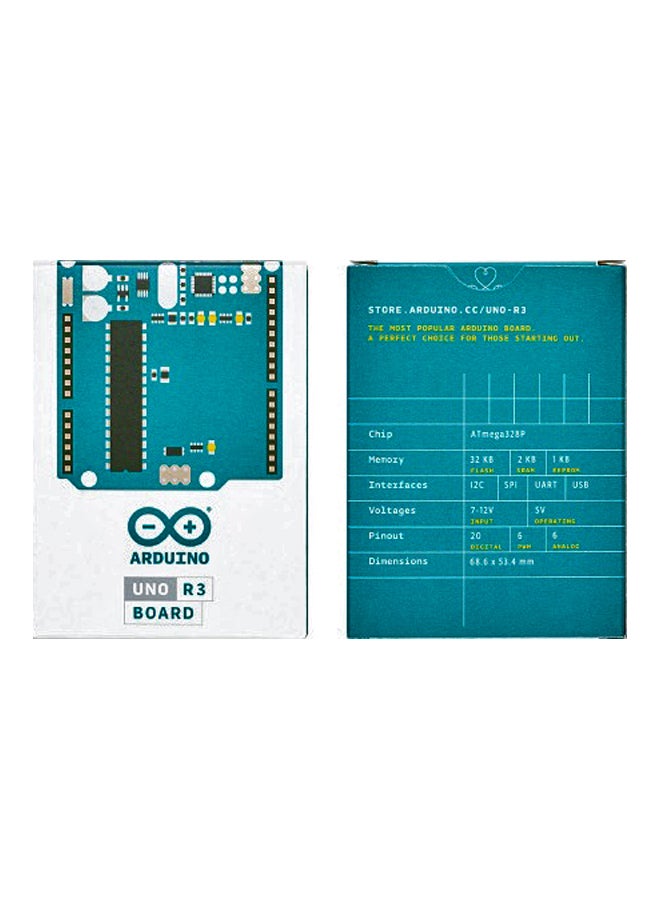 Arduino - Uno R3 Microcontroller Green - Image 1