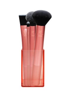 REAL TECHNIQUES 5-Piece Flawless Base Brush And Stand Set Rose Gold/Black/Grey  - Image 2