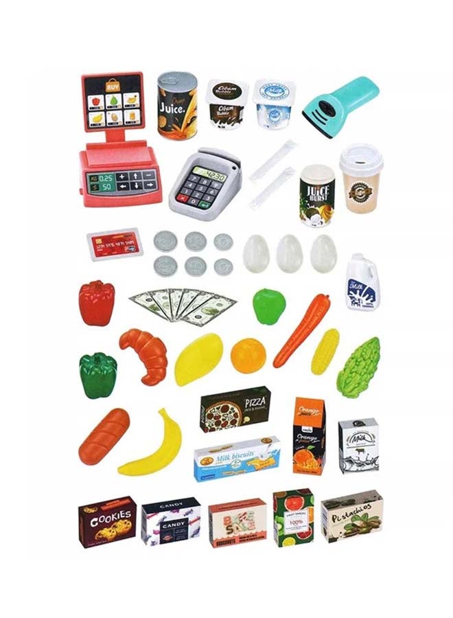 47-Piece Super Market With Shopping Cart  - Image 5