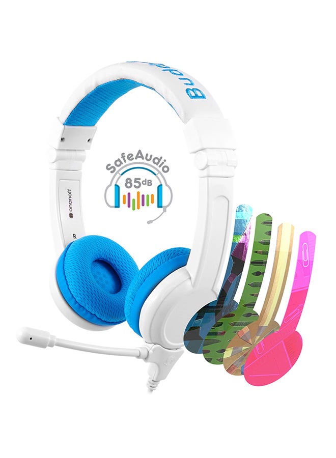 BuddyPhones School Plus Kids Headphones With High Performance Beam