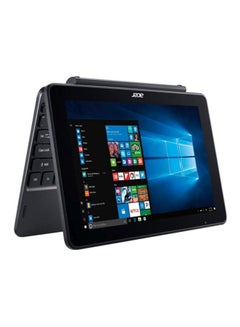 One 10 Convertible 2-In-1 Laptop With 10.1-Inch Display, Atom X5 Processor/2GB RAM/32GB HDD/Intel HD 400 Graphics With English/Arabic Keyboard Black