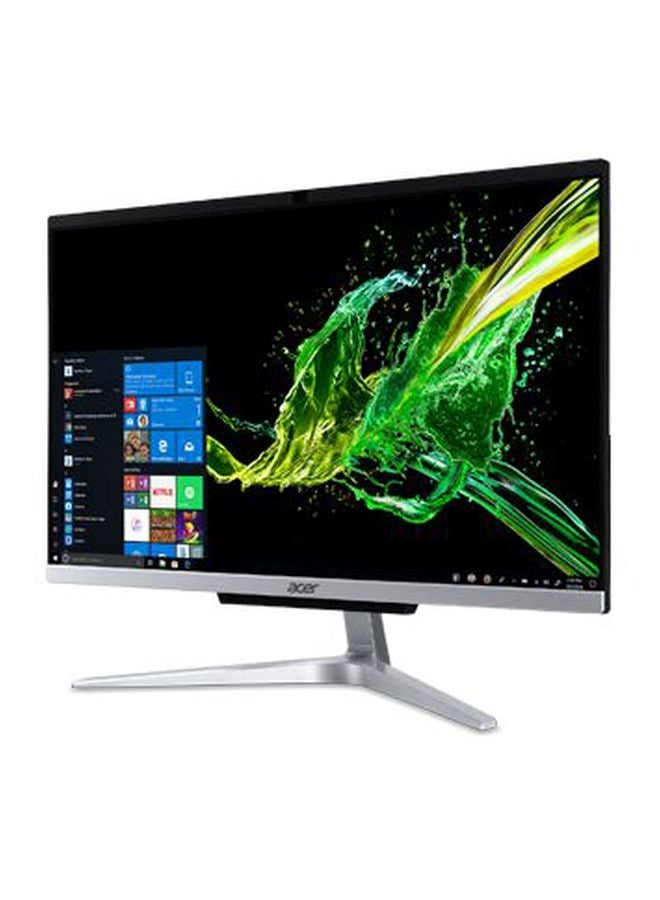 Acer - Aspire C22 All-In-One Desktop With 21.5-Inch Display, Core i3 Processor/4GB RAM/1TB HDD/Intel UHD Graphics 620 Silver - Image 1