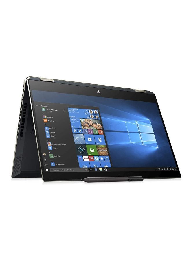 Spectre 15 x360 2-In-1 Laptop With 15.6-Inch Display, Core i7 Processor/16GB RAM/2TB SSD/4GB Radeon RX Vega Graphic Card Black