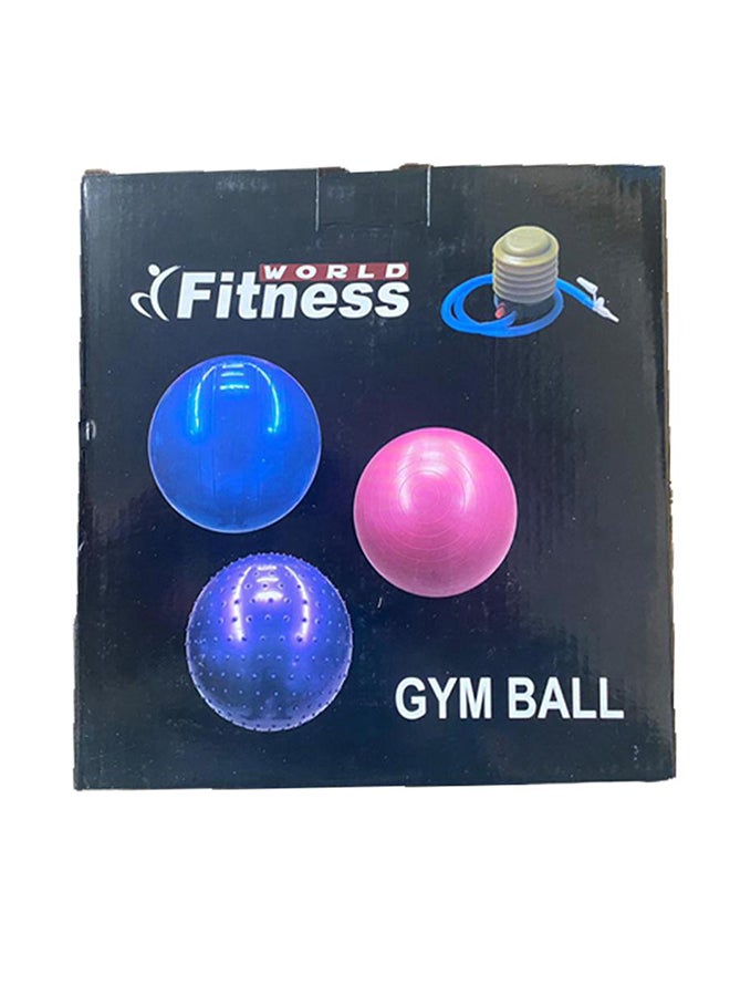 فيتنس ورلد Swiss Yoga Exercise Ball 65cm  - Image 3