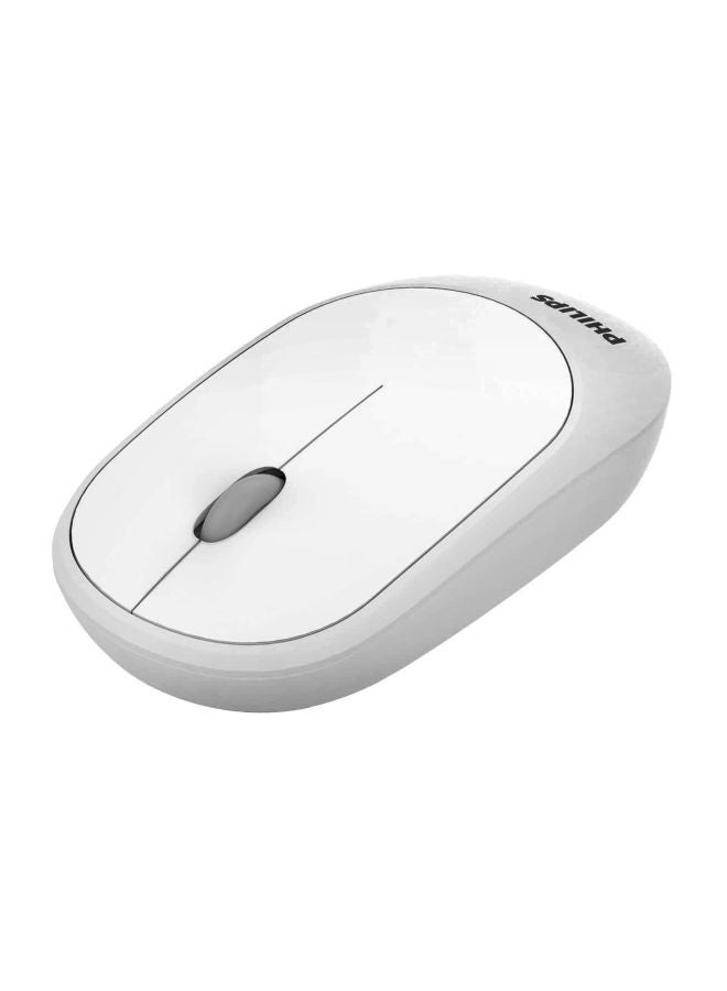 Philips - Wireless Mouse With Receiver White - Image 1