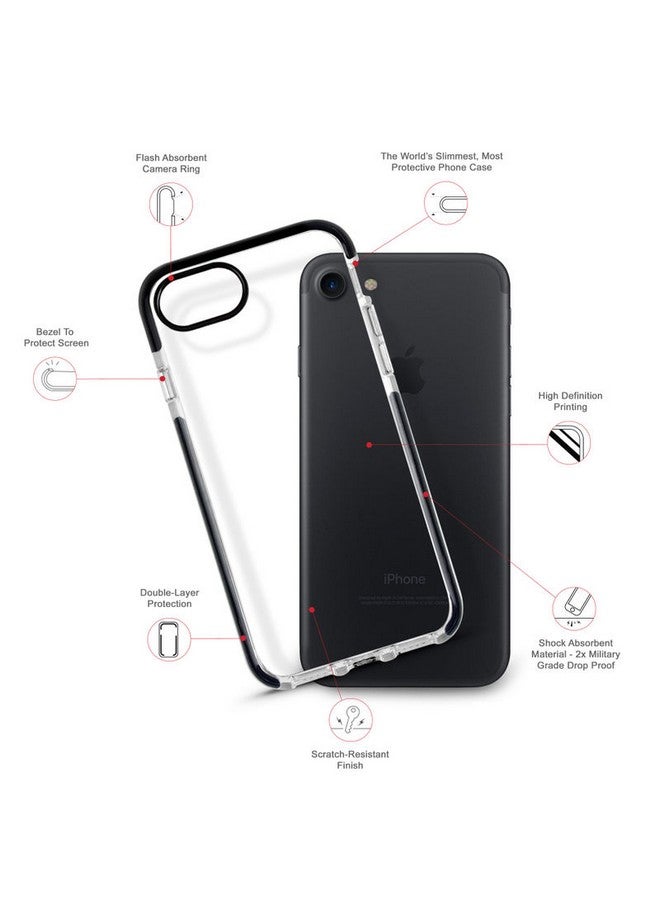 Stylizedd - Slim Drop-Proof Dual-Layered Case Cover For Apple iPhone 7 - Ta Smile Full Print - Image 1