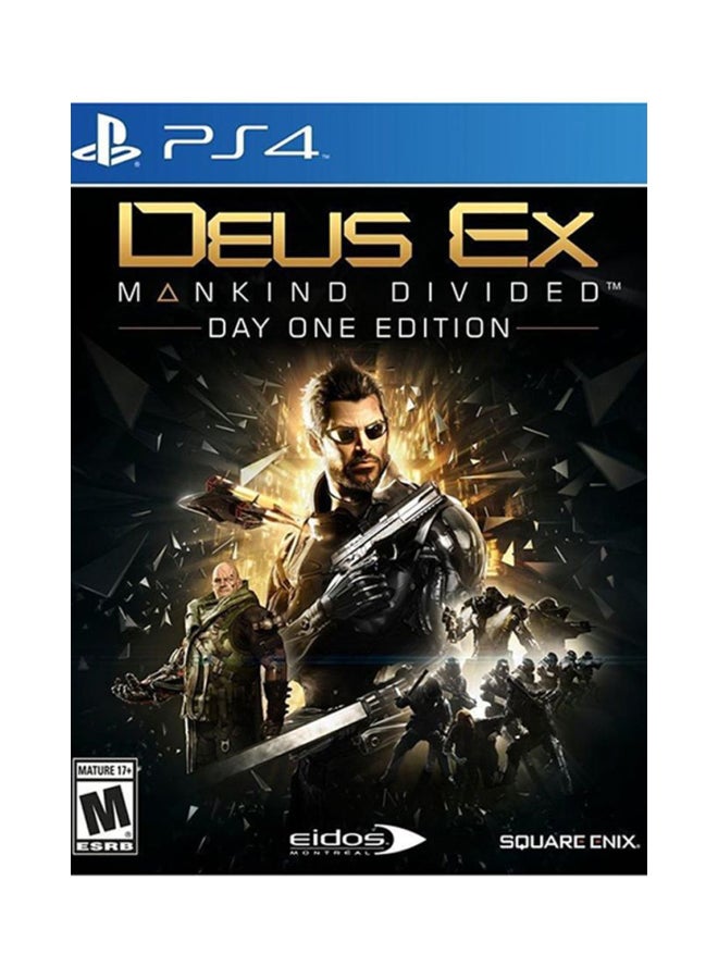 Square Enix - Deus Ex : Mankind Divided (Intl Version) - Action & Shooter - PlayStation 4 (PS4) - Image 1