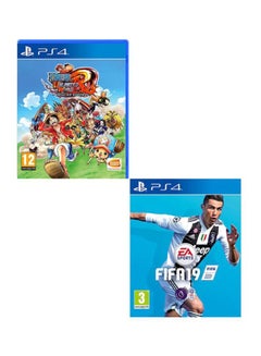 One Piece Unlimited World Red Deluxe Edition + FIFA 19: Standard Edition - playstation_4_ps4