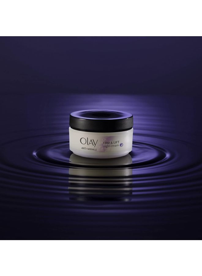 Olay Anti-Wrinkle Firm And Lift Night Cream Beige - Image 5