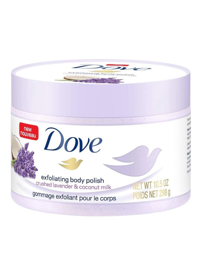 Dove Exfoliating Body Polish With Crushed Lavender And Coconut Milk - Image 3