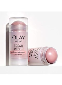 Olay Fresh Reset Mineral Complex Clay Stick Mask Pink  - Image 5