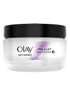 Olay Anti-Wrinkle Firm And Lift Night Cream Beige  - Image 1