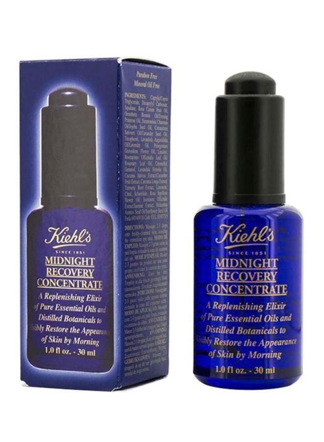 Kiehl's Midnight Recovery Concentrate Face Oil 30ml  - Image 1