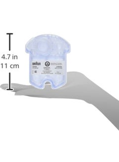 BRAUN 4-Piece Clean And Renew Replacement Cartridge Blue  - Image 3