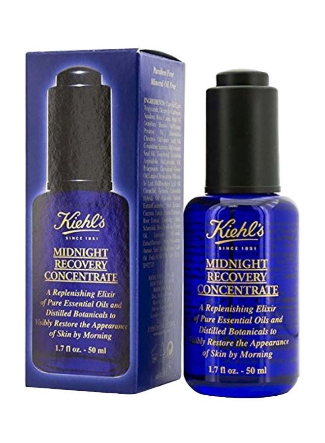 Kiehl's - Midnight Recovery Face Oil Clear 50ml - Image 1