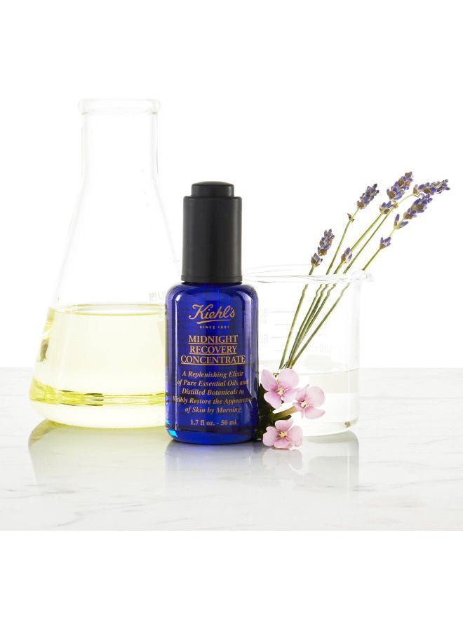 Kiehl's - Midnight Recovery Face Oil Clear 50ml - Image 1