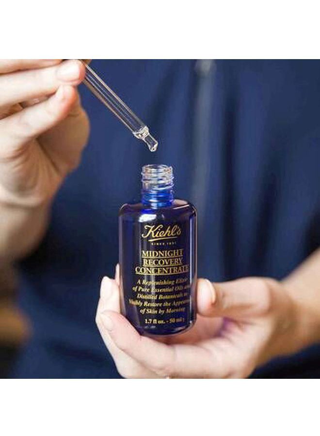 Kiehl's - Midnight Recovery Face Oil Clear 50ml - Image 1