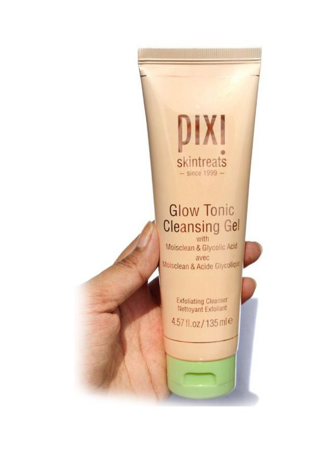 pixi - Skintreats Glow Tonic Exfoliating Cleansing Gel 135ml - Image 1
