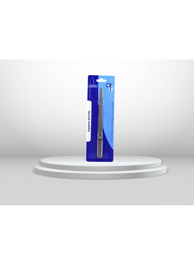 Or Bleu Sapphire Nail File Silver - Image 3