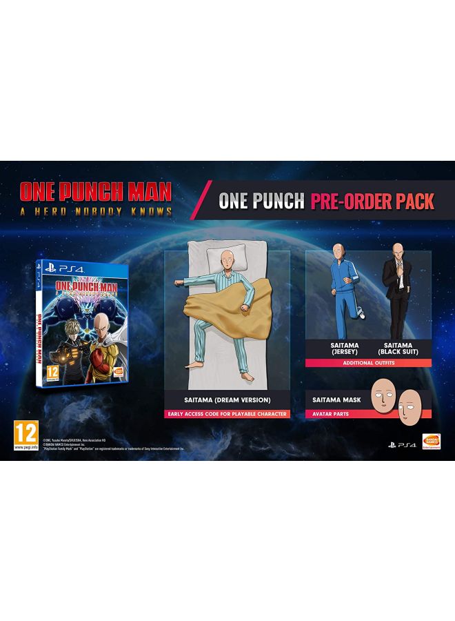 BANDAI NAMCO Entertainment - One Punch Man: A Hero Nobody Knows (Intl Version) - fighting - playstation_4_ps4 - Image 1