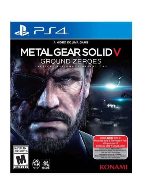 Metal Gear Solid V Ground Zeroes Video Game (Intl Version) - PlayStation 4 (PS4)