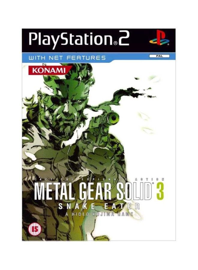 كونامي لعبة Metal Gear Solid 3: Snake Eater - action_shooter - playstation_2_ps2 - Image 1