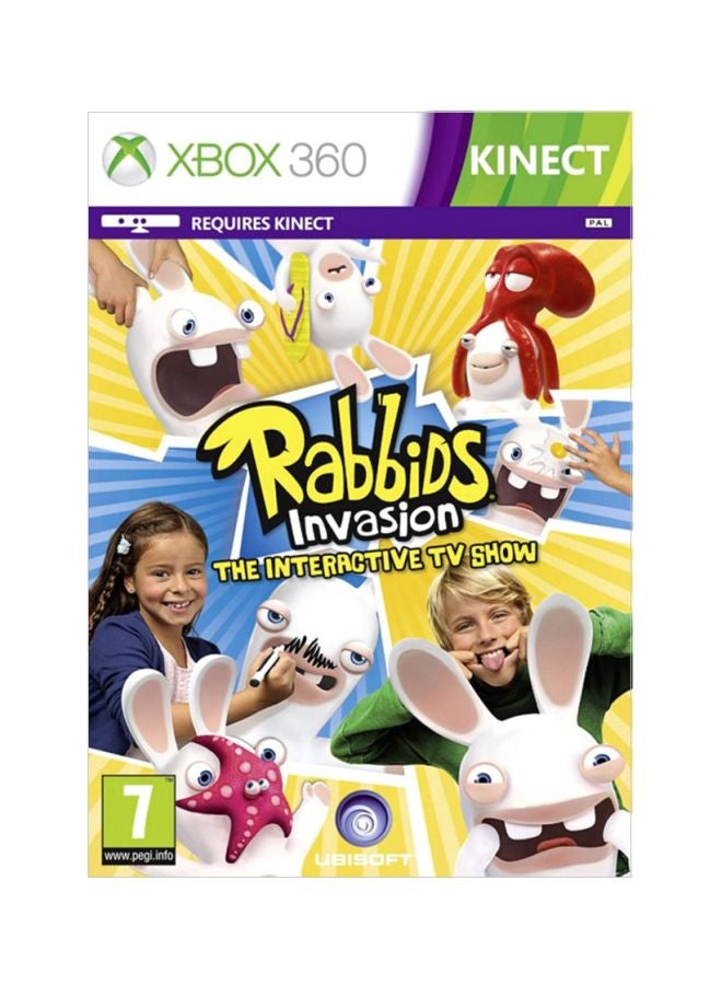 أوبيسوفت لعبة Rabbids Invasion: The interactive TV Show  (النسخة العالمية - children_s - xbox_360 - Image 1