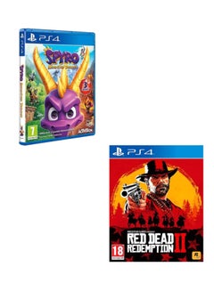 Spyro Trilogy Reignited + Red Dead Redemption 2 -(Intl Version) - PlayStation 4 (PS4)