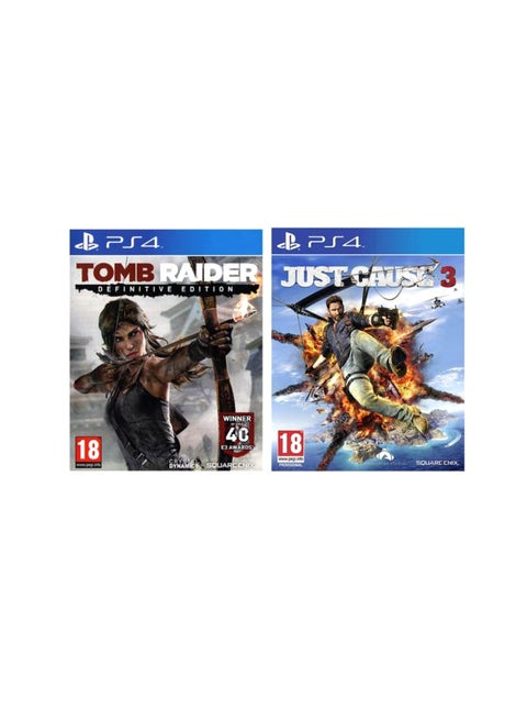 Tomb Raider + Just Cause 3 - (Intl Version) - adventure