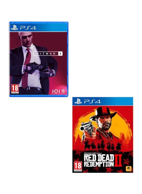 Hitman 2 + Red Dead Redemption 2 - (Intl Version) - PlayStation 4 (PS4)