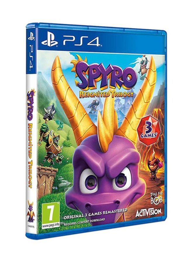 Activision - Spyro Trilogy Reignited + Red Dead Redemption 2 -(Intl Version) - PlayStation 4 (PS4) - Image 1