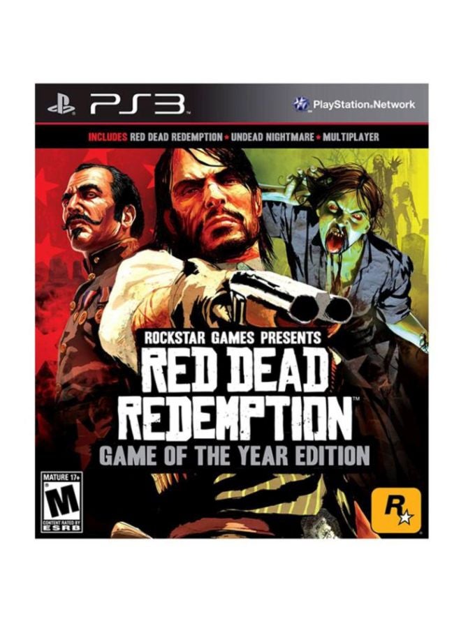 Rockstar Games - Red Dead Redemption: Game of the Year Editon - Action & Shooter - PlayStation 3 (PS3) - Image 1