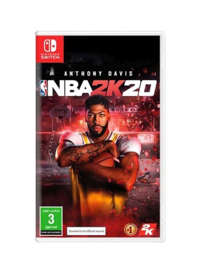 2K Anthony Davis NBA 2K20 English/Arabic (KSA Version) - Sports - Nintendo Switch - Image 1