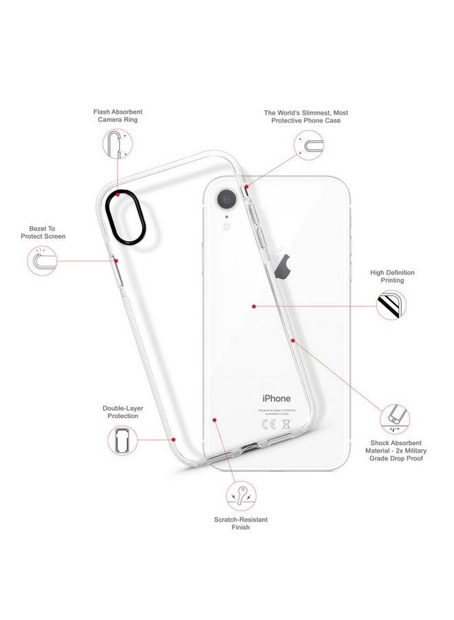 Stylizedd Slim Drop-Proof Dual-Layered Case Cover For Apple iPhone XR - ArabTash Full Print  - Image 2