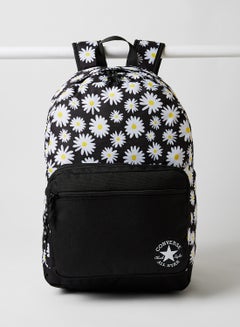 CONVERSE Go 2 Daisy Print Backpack DARK CHARCOAL  - Image 1