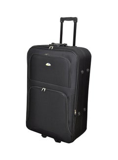 4-Piece Soft Case Luggage Trolley Set Black - v1600840364/N40661674A_2