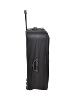 4-Piece Soft Case Luggage Trolley Set Black - v1600840365/N40661674A_5