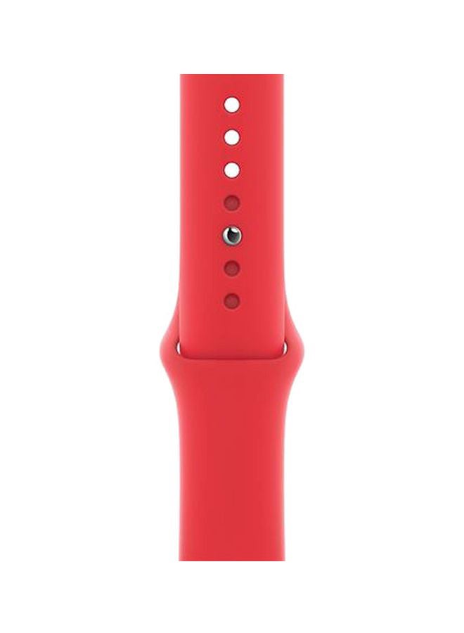Apple - Replacement Band For Apple Watch 44mm Red - Image 1