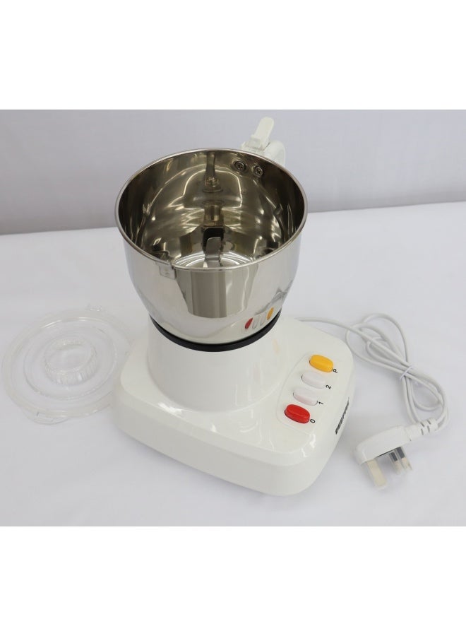 GEEPAS - Electric Food Processor 600.0 W GCG286N White/Silver - Image 1