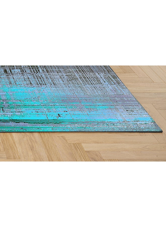 LEO Anti-Skid Rectangular Area Rug Multicolour 155x230cm - Image 3