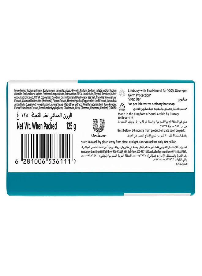 Lifebuoy Sea Mineral And Salt Soap Blue 125grams  - Image 2