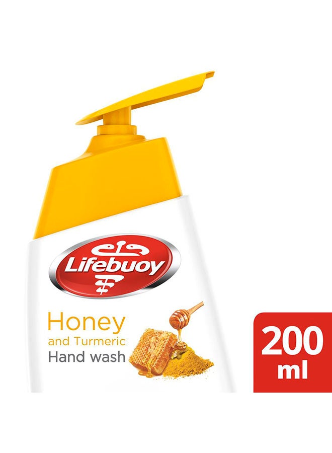 Lifebuoy Hand Wash Honey And Tumeric White/Yellow 200ml  - Image 3