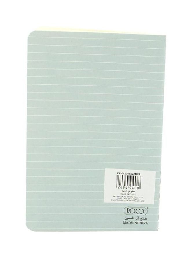 ROCO A5 Writing Notebook Green/White