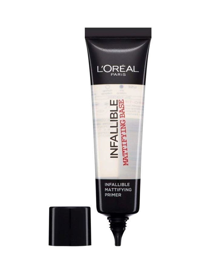 L'OREAL PARIS - Infaillible Mattifying Priming Base Clear - Image 1