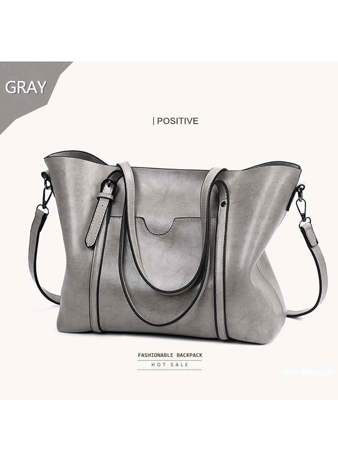 Shoulder Bag Grey  - Image 2